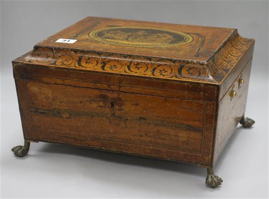 A Regency work box